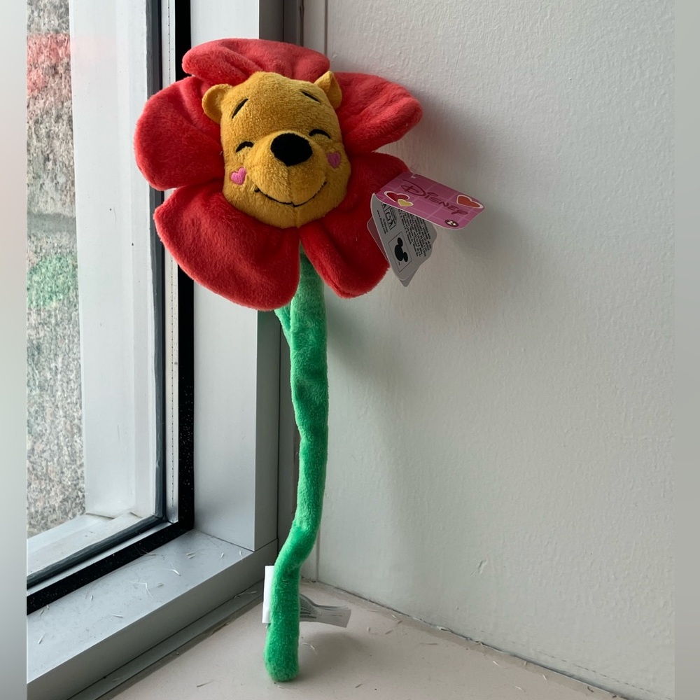 Disney Winnie the Pooh Plush Flower - Picture 2 of 9